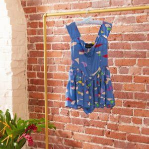 Vanessa Mooney The Elisabeth Romper Dress